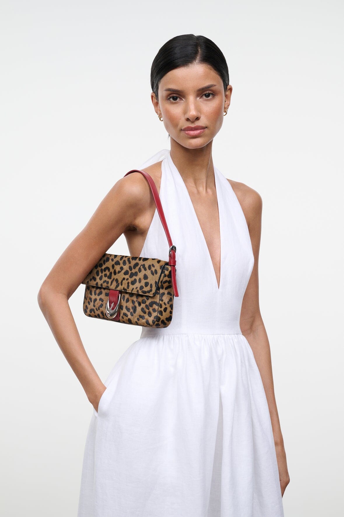 Harlow Bag Cheetah | STAUD Smart Buy