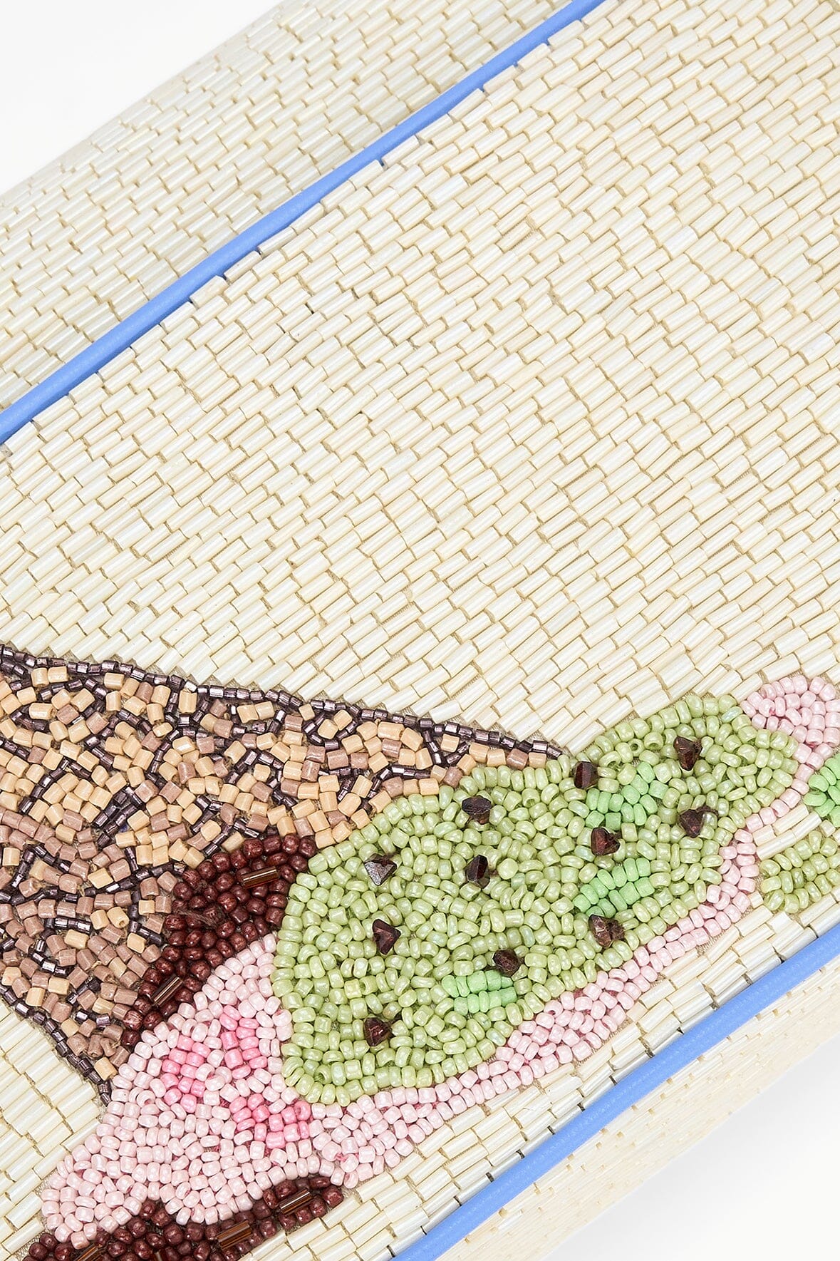 Tommy Beaded Bag Triple Scoop | STAUD New