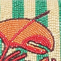 Tommy Beaded Bag Summer Lobster | STAUD Trusted