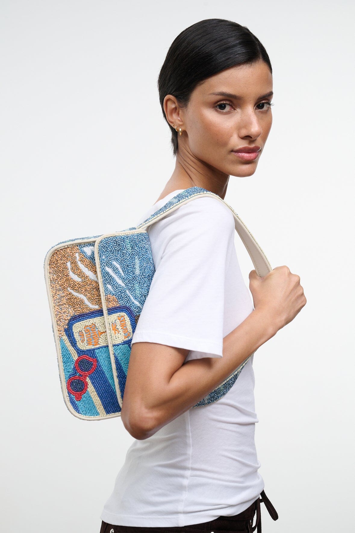 Tommy Beaded Bag Spf 0 | STAUD Exclusive