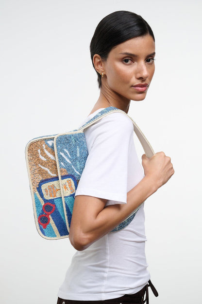 Tommy Beaded Bag Spf 0 | STAUD Exclusive