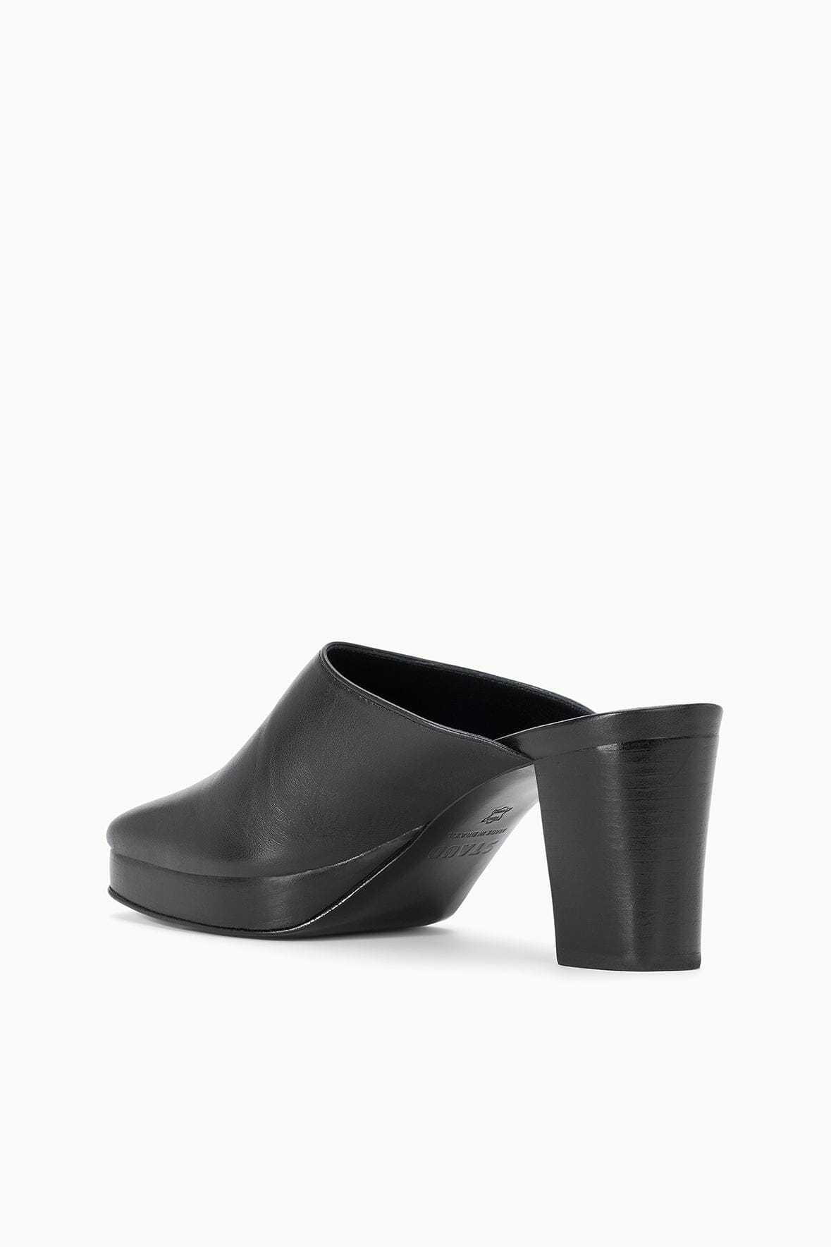 Monica Mule Black | STAUD Classic