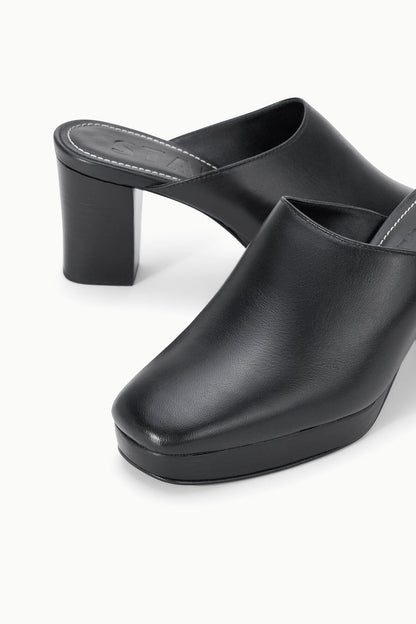 Monica Mule Black | STAUD Classic