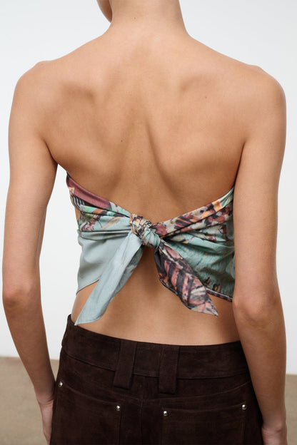 Cecile Scarf Endless Summer | STAUD New
