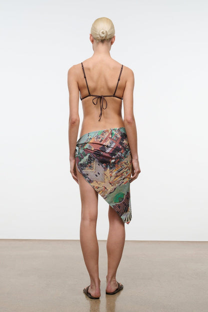 Cecile Scarf Endless Summer | STAUD New