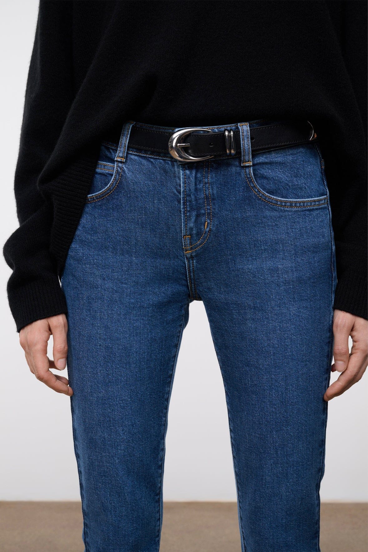 Moon Metal Keeper Belt - 26 Mm Black | STAUD Hot Sale