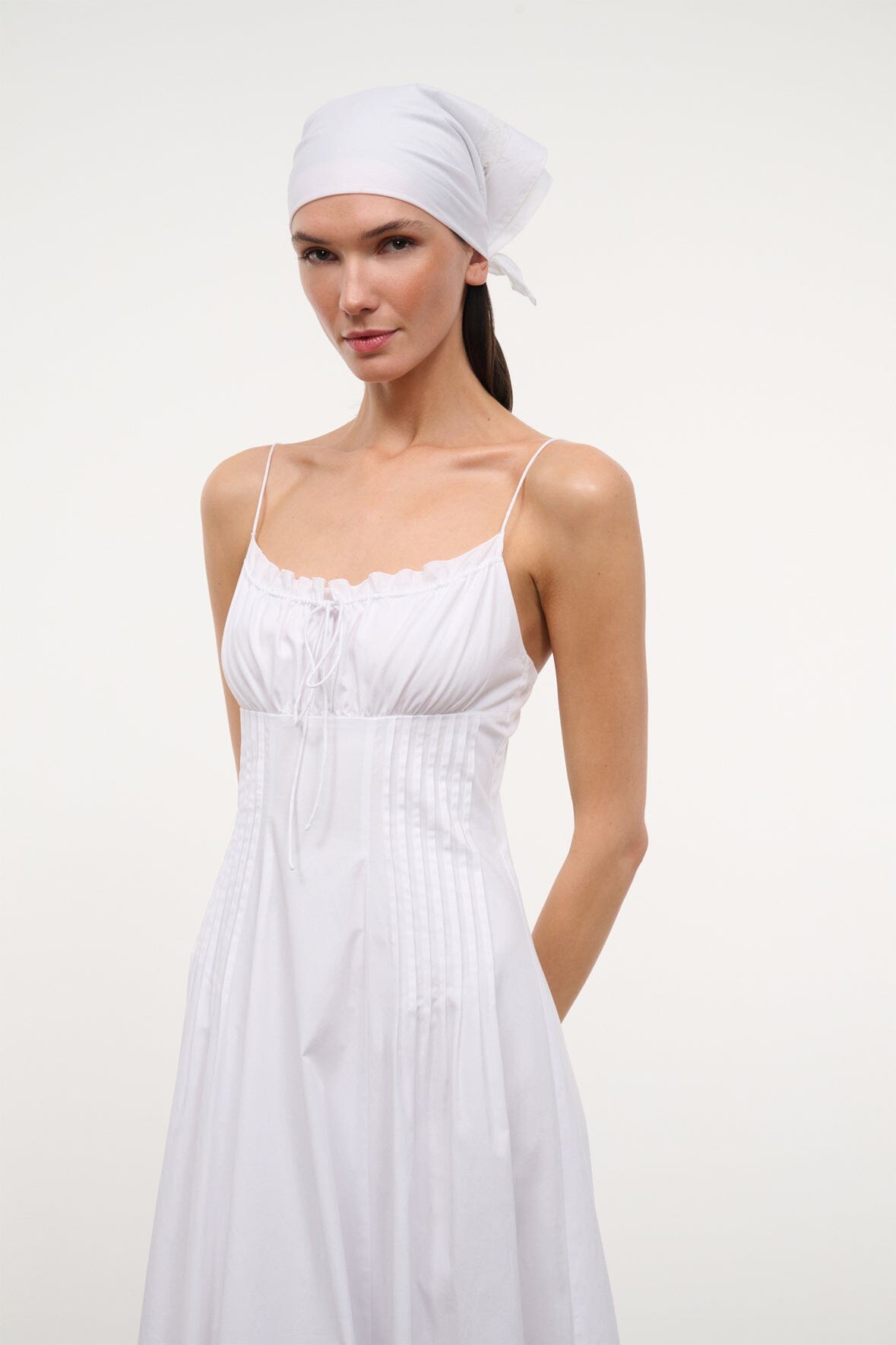 Margi Dress White | STAUD Sale