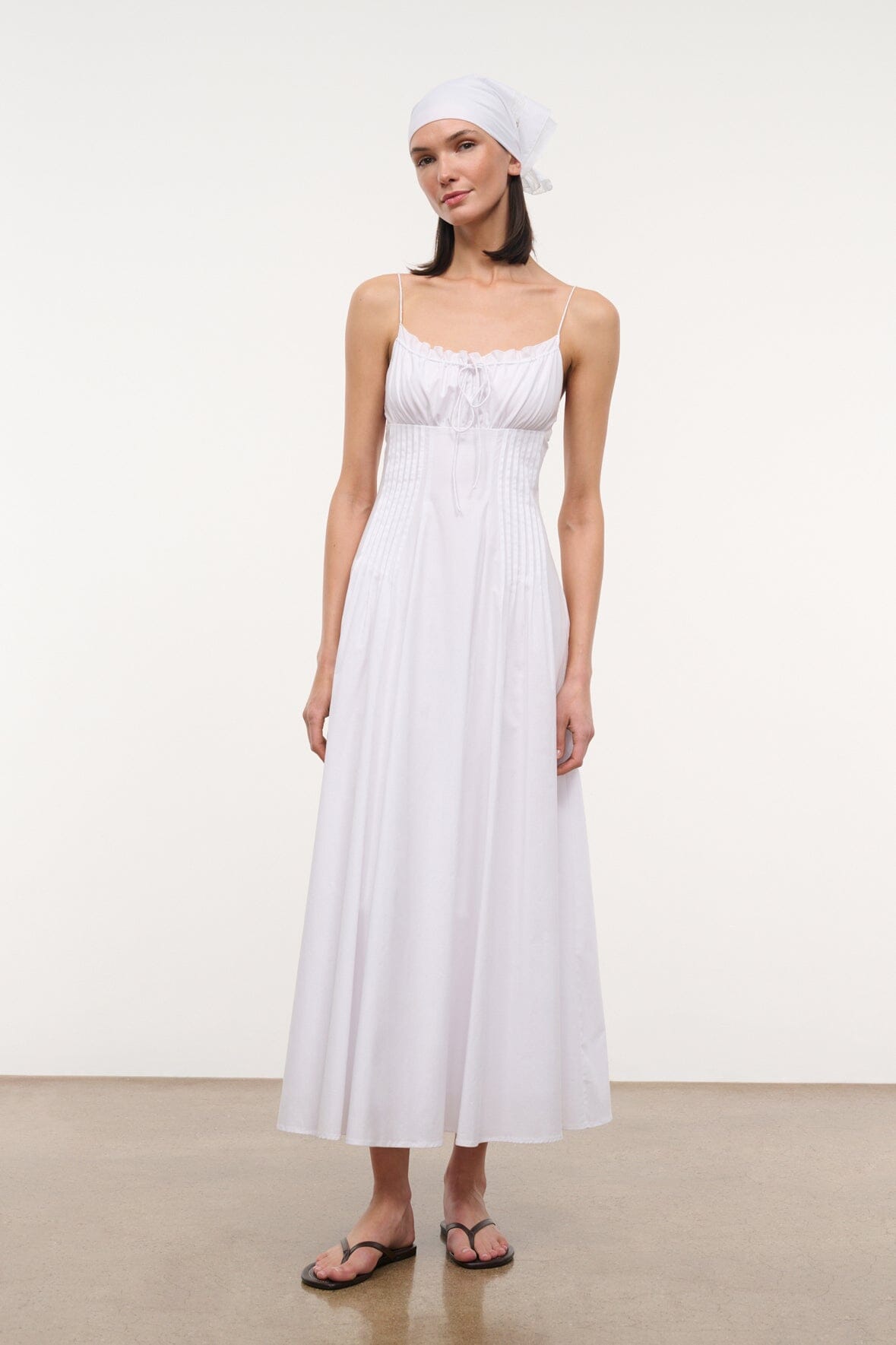 Margi Dress White | STAUD Sale