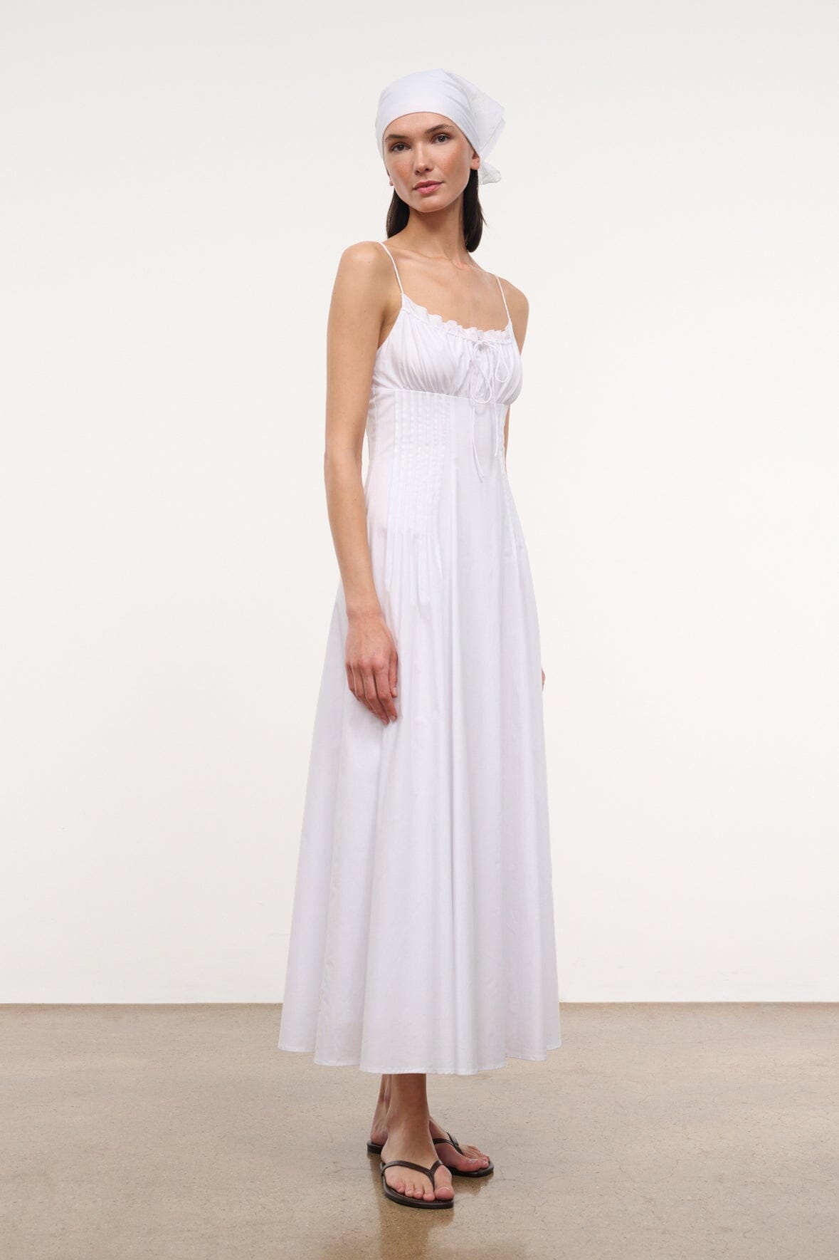 Margi Dress White | STAUD Sale