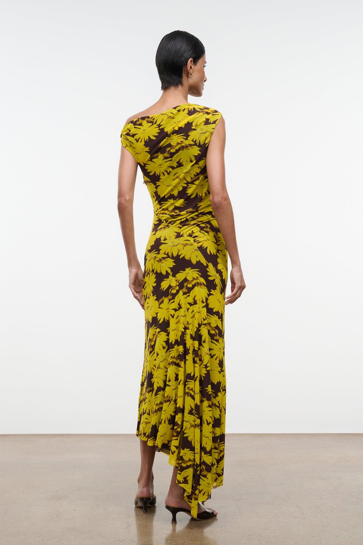 Amaris Dress Golden Daisy | STAUD Classic