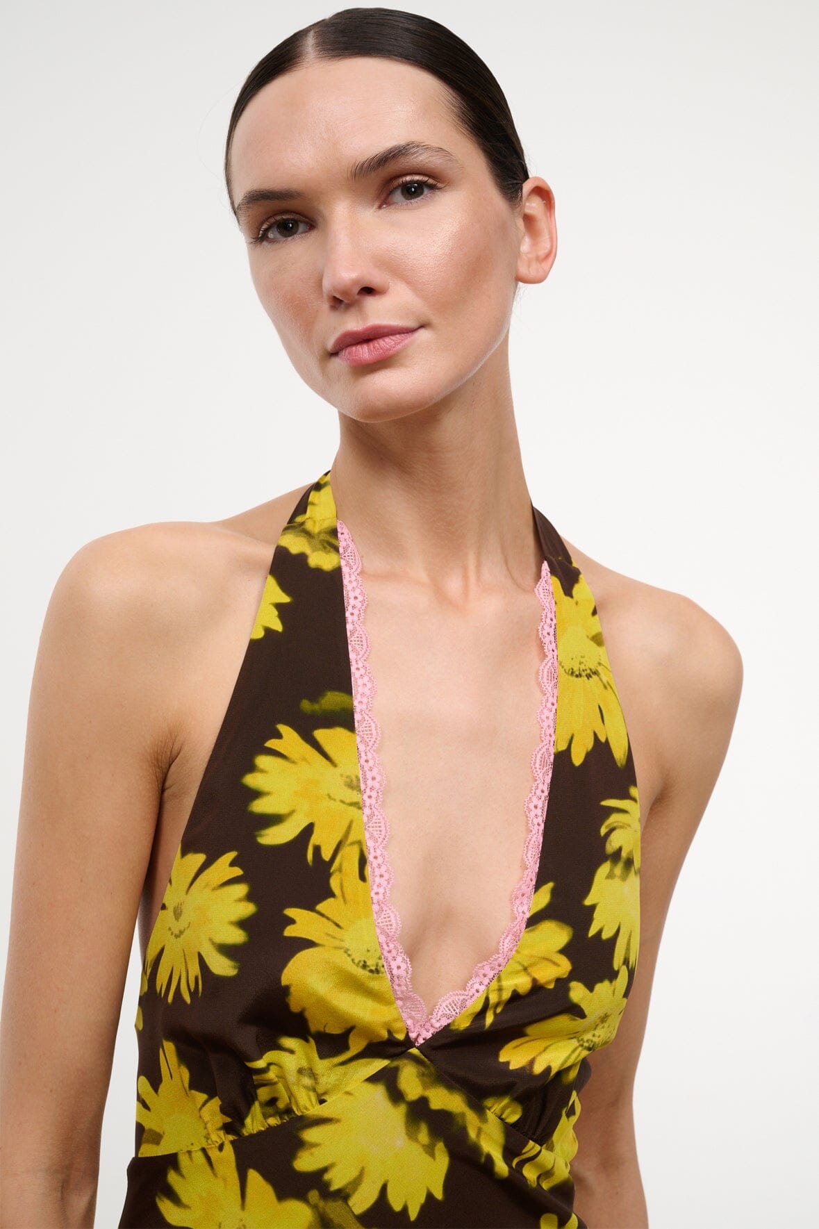 Lucca Dress Golden Daisy | STAUD Special Offer