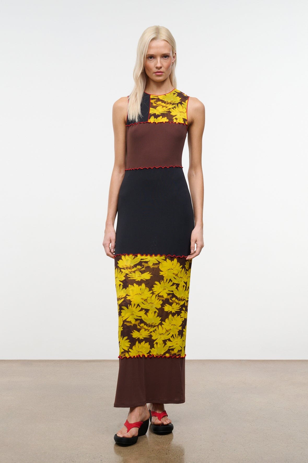 Primo Dress Daisy Multi | STAUD Featured