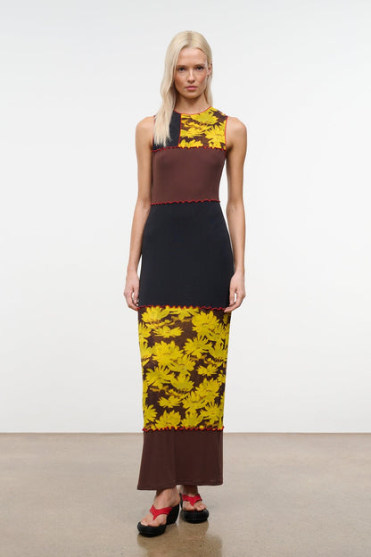 Primo Dress Daisy Multi | STAUD Featured