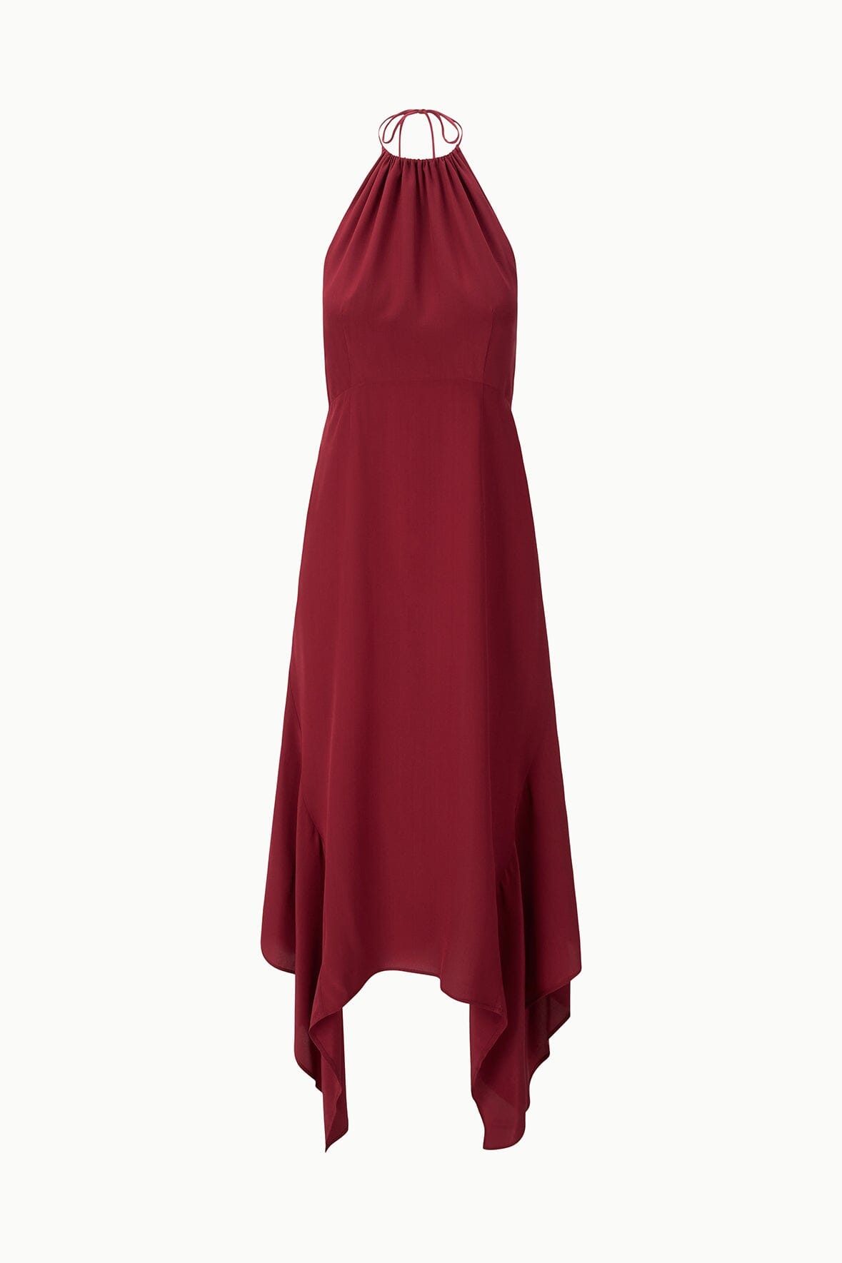 Bianca Silk Dress Pinot | STAUD Premium