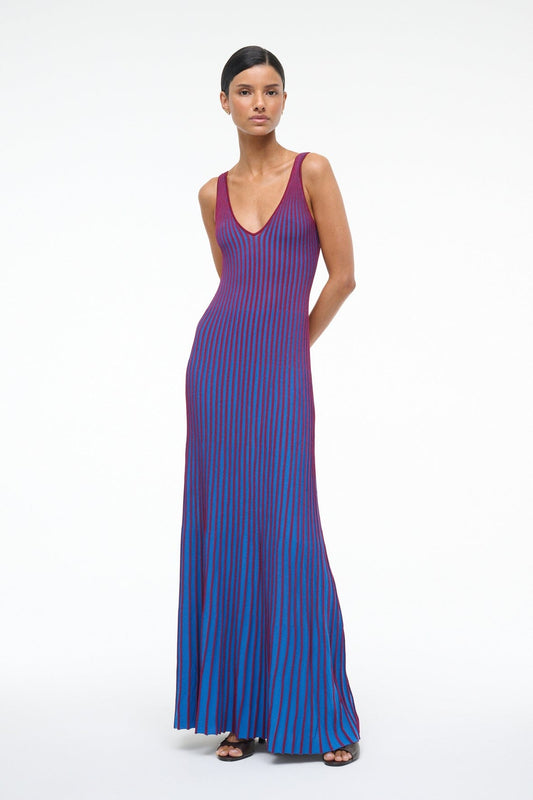 Claretta Dress Atlas | STAUD Classic