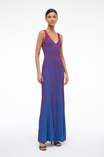 Claretta Dress Atlas | STAUD Classic