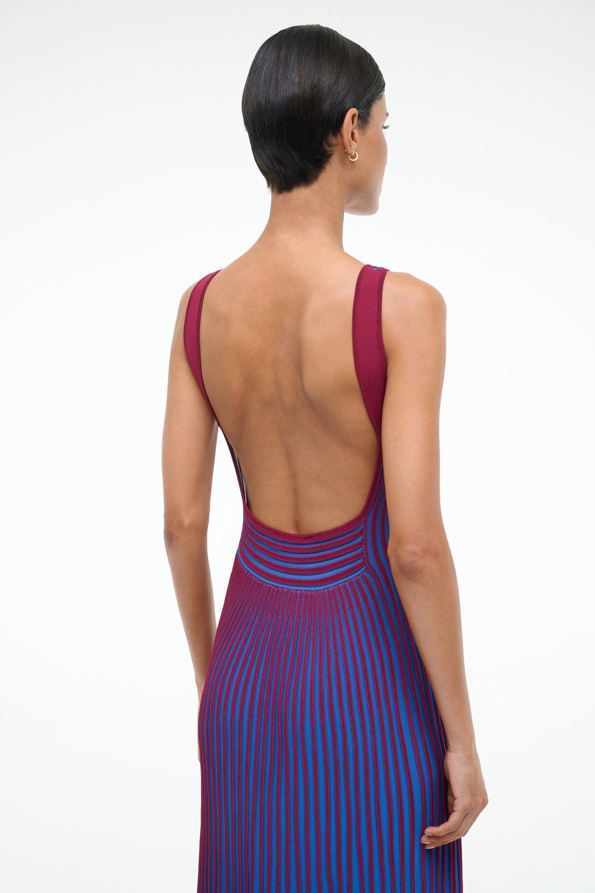 Claretta Dress Atlas | STAUD Classic