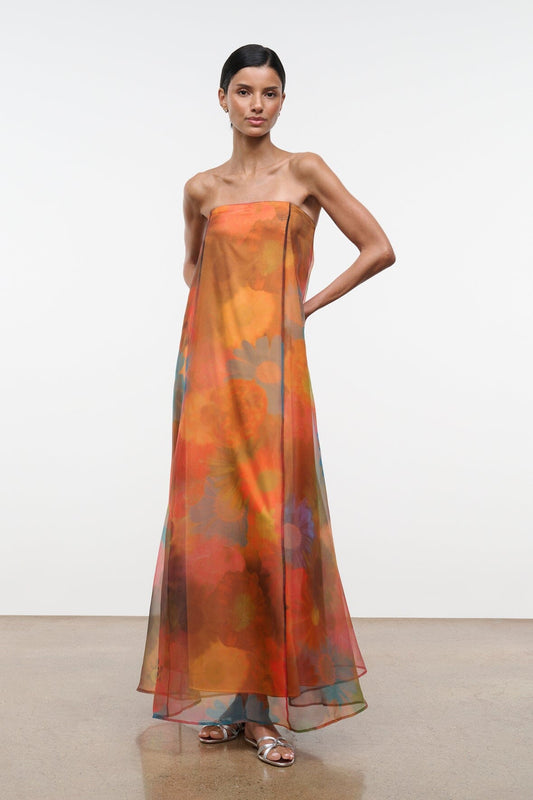 Allyson Dress Superbloom | STAUD Best Price