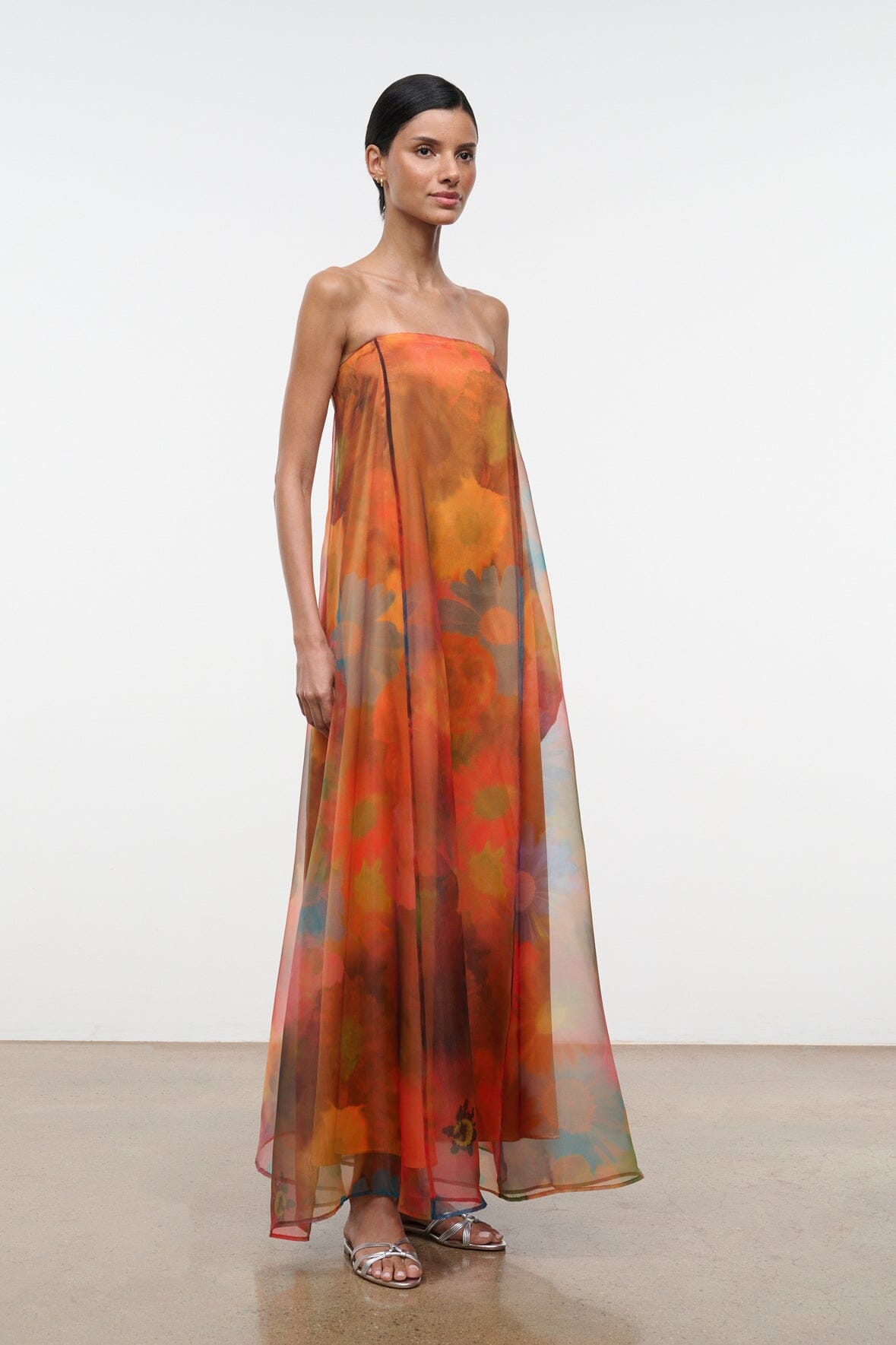 Allyson Dress Superbloom | STAUD Best Price