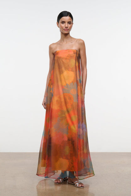 Allyson Dress Superbloom | STAUD Best Price