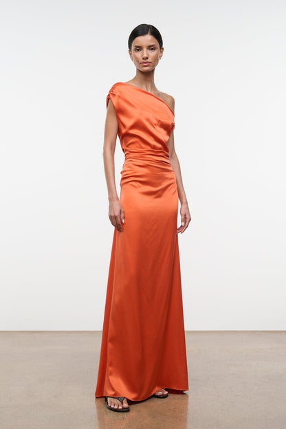 Phare Silk Maxi Dress Koi | STAUD Deals