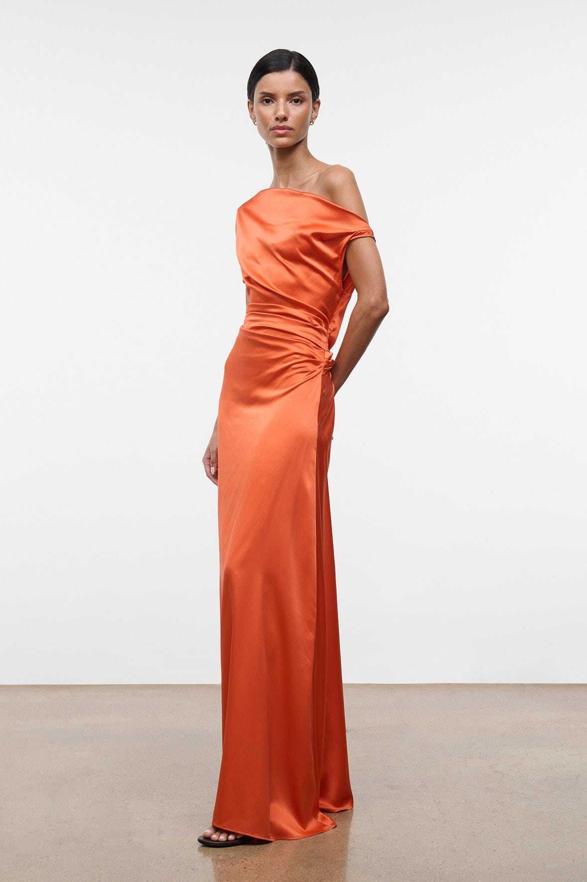 Phare Silk Maxi Dress Koi | STAUD Deals