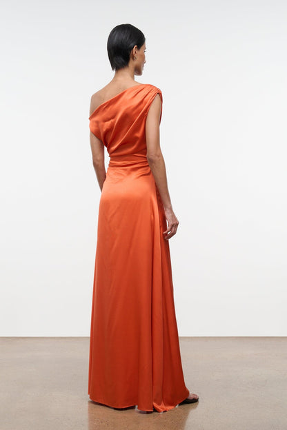 Phare Silk Maxi Dress Koi | STAUD Deals