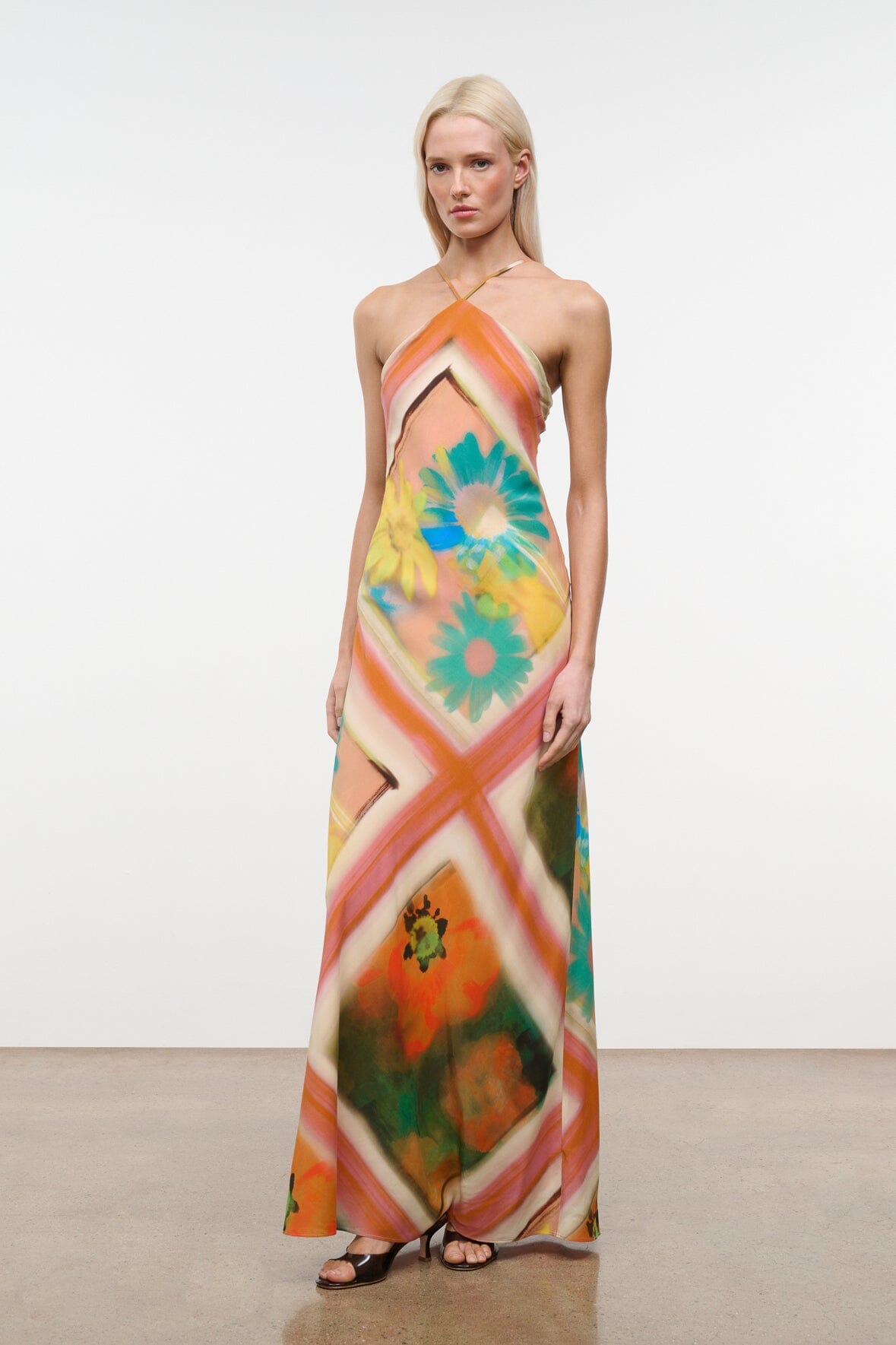Cubism Dress Superbloom Scarf | STAUD Deals
