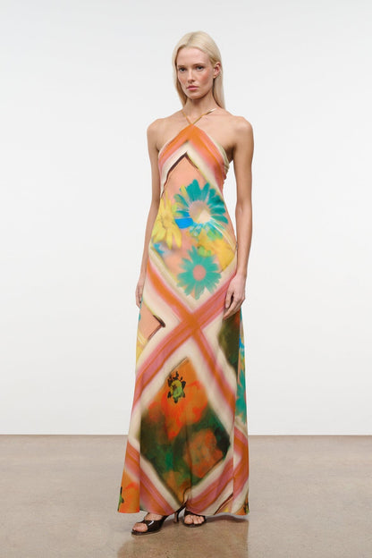Cubism Dress Superbloom Scarf | STAUD Deals