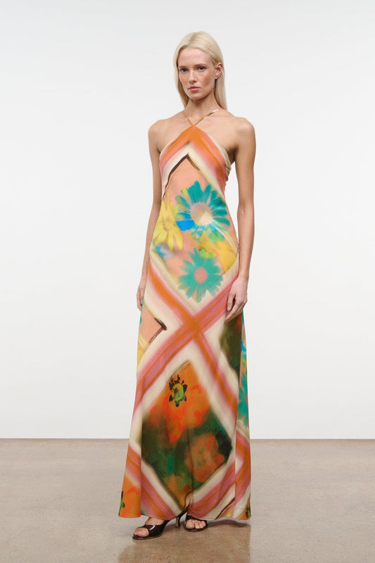 Cubism Dress Superbloom Scarf | STAUD Deals