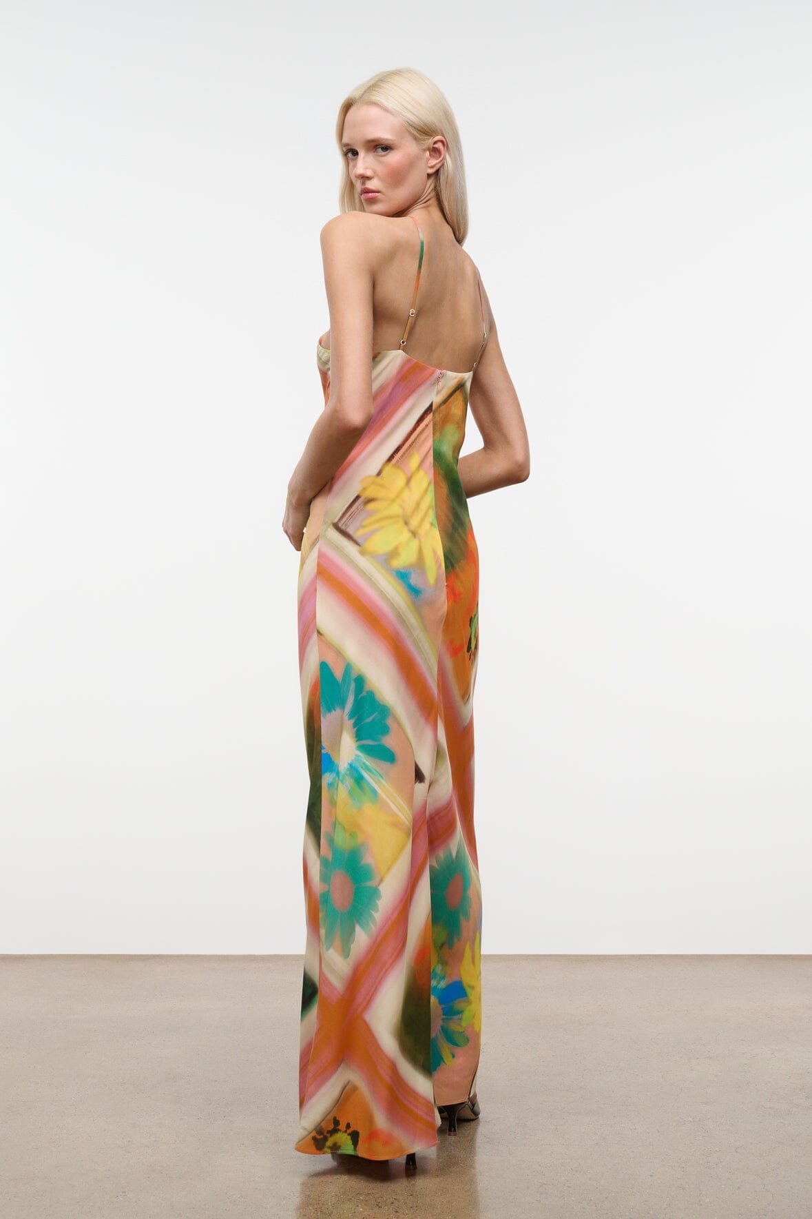 Cubism Dress Superbloom Scarf | STAUD Deals