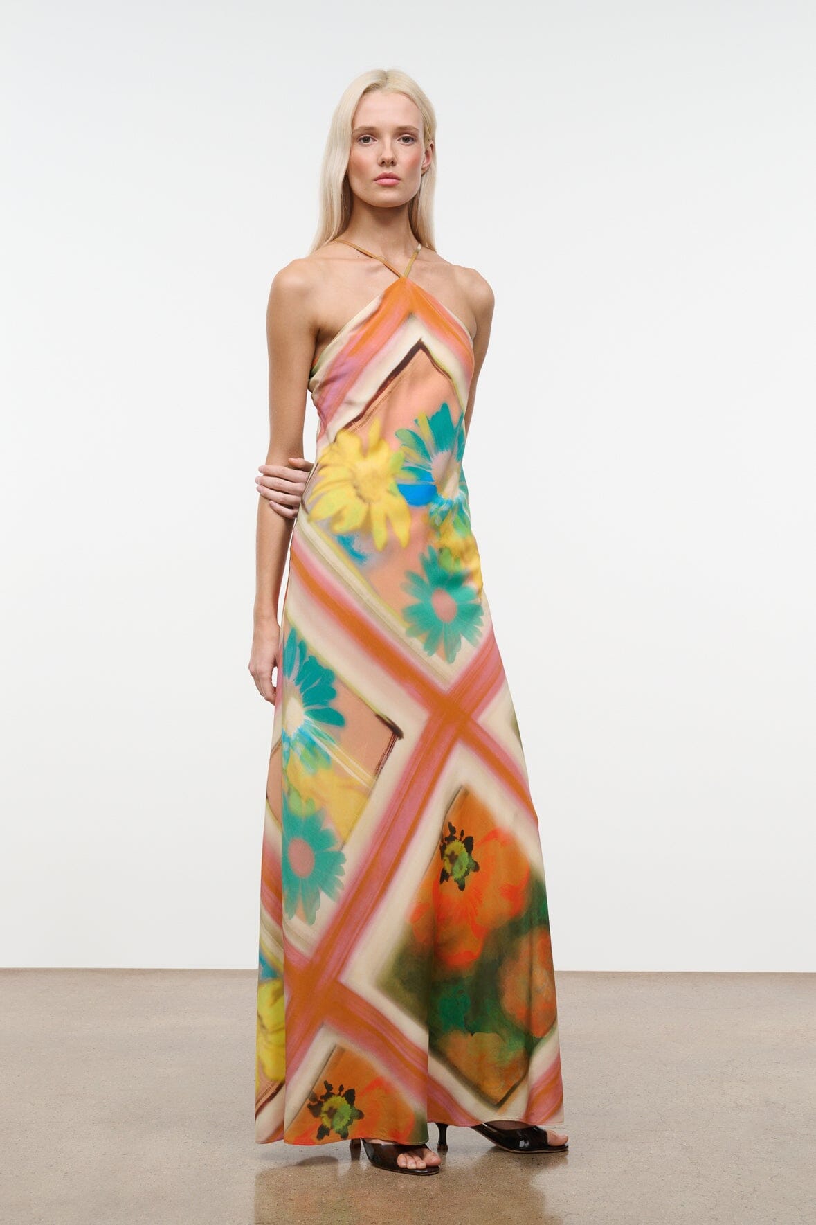 Cubism Dress Superbloom Scarf | STAUD Deals