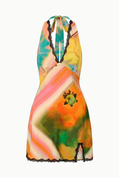 Lucca Mini Dress Superbloom Scarf | STAUD Customer Favorite
