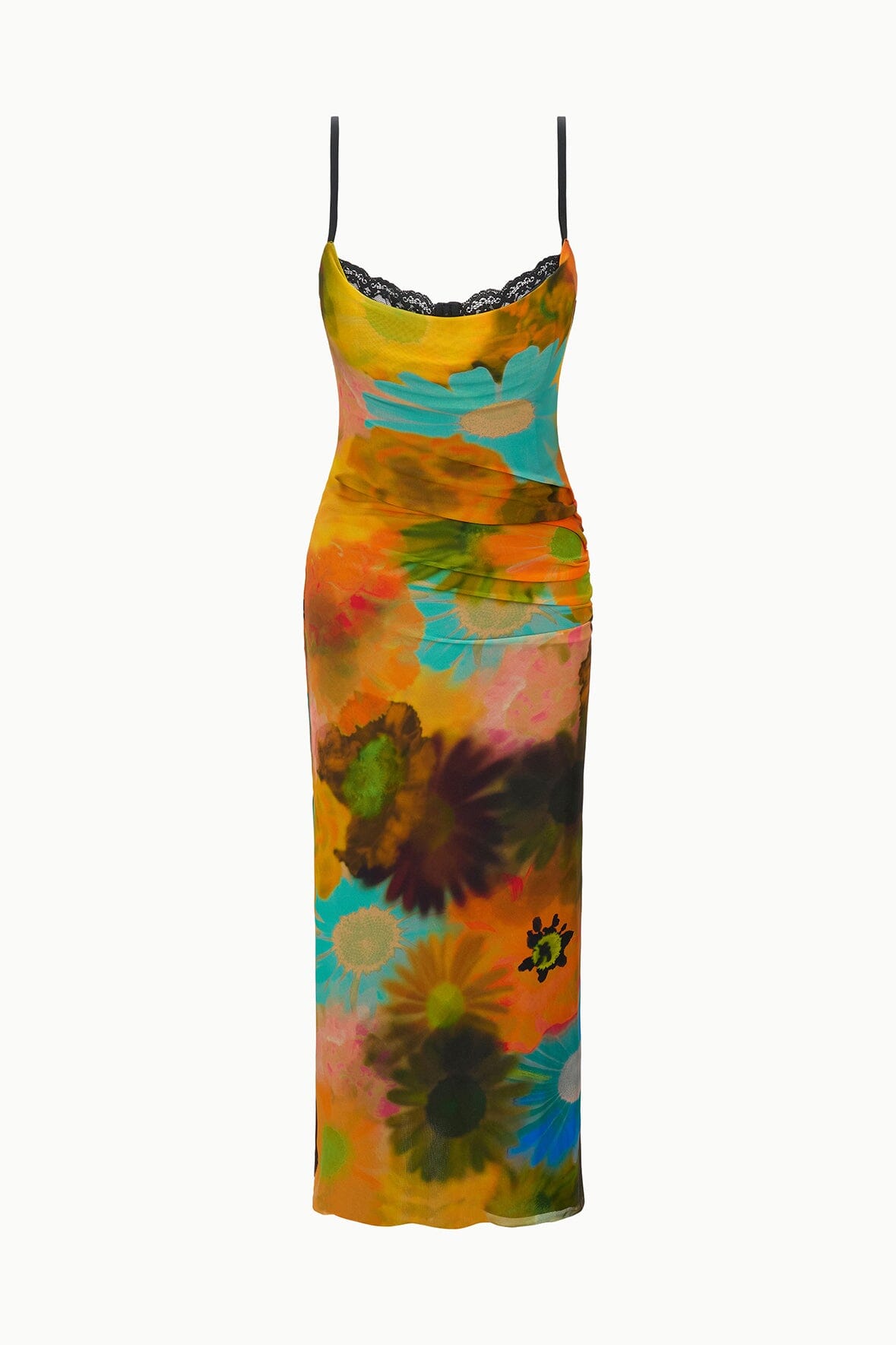 Evangeline Dress Superbloom | STAUD Sale
