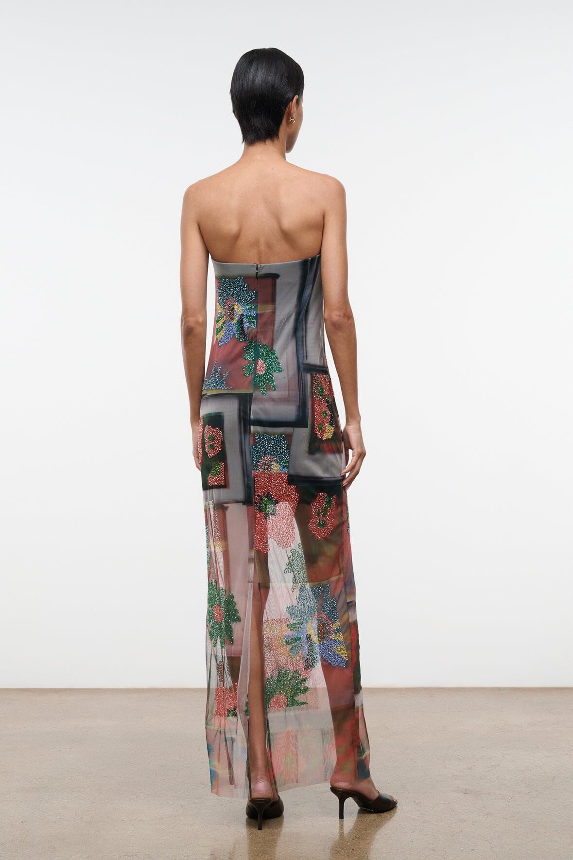Liliana Dress Superbloom Scarf | STAUD Special Offer