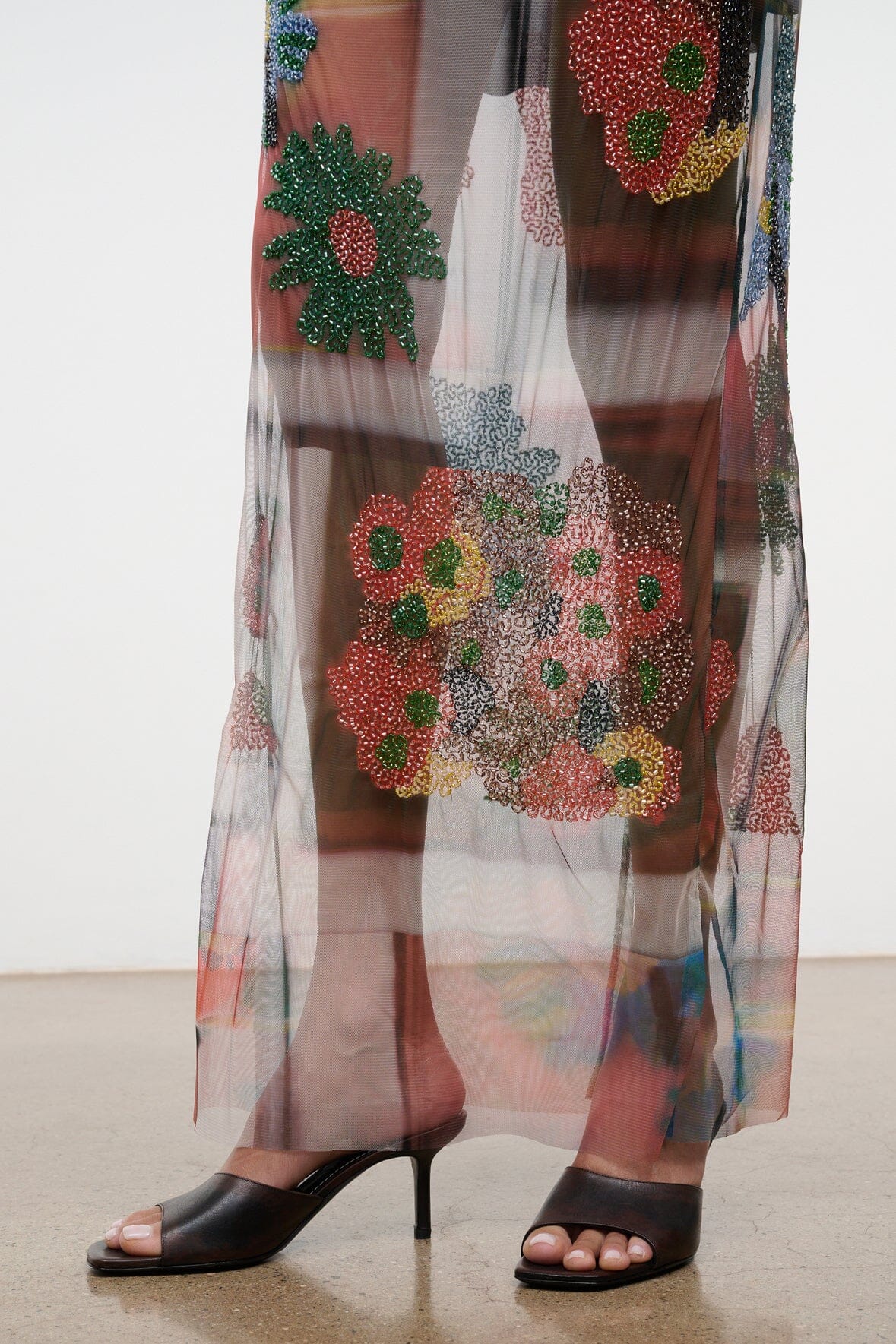 Liliana Dress Superbloom Scarf | STAUD Special Offer