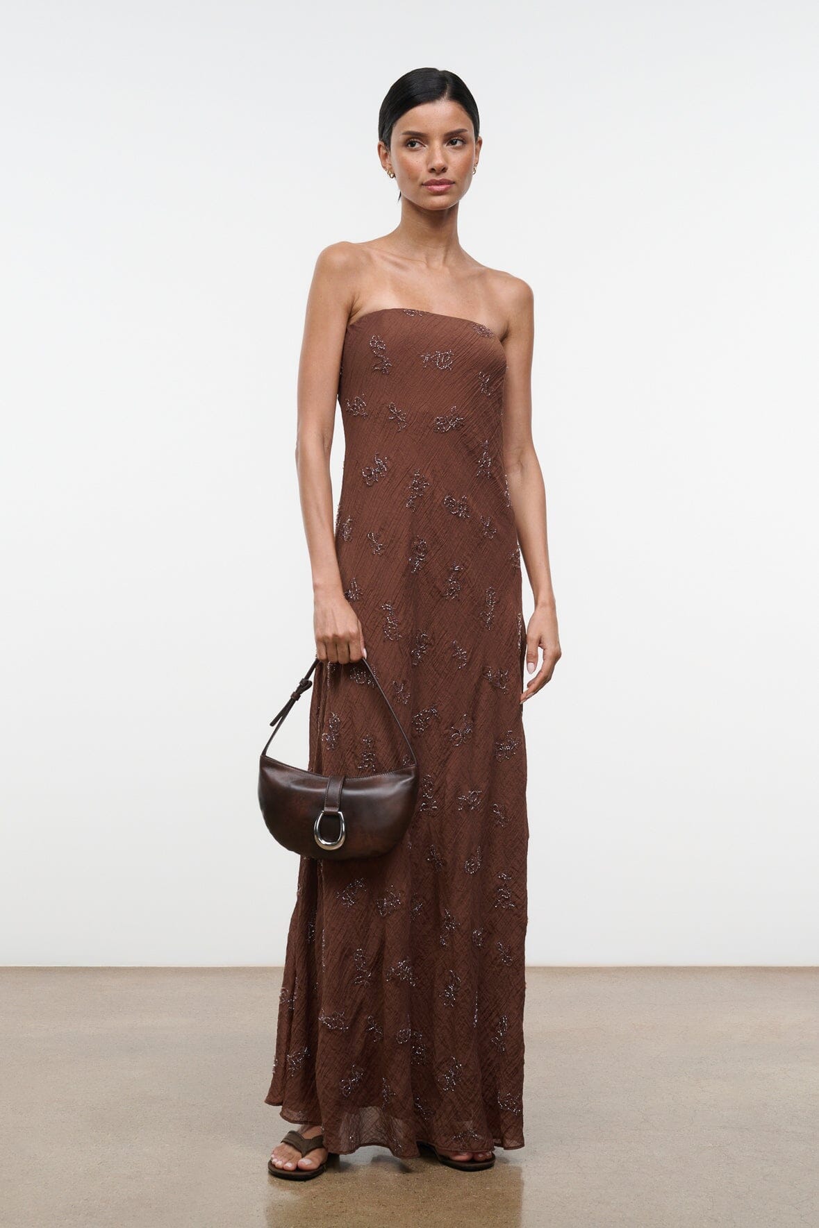 Cassie Dress Cedar | STAUD Featured