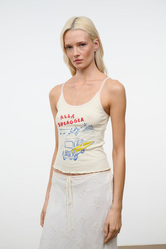 Vatolla Top Alla Spiaggia | STAUD Discount