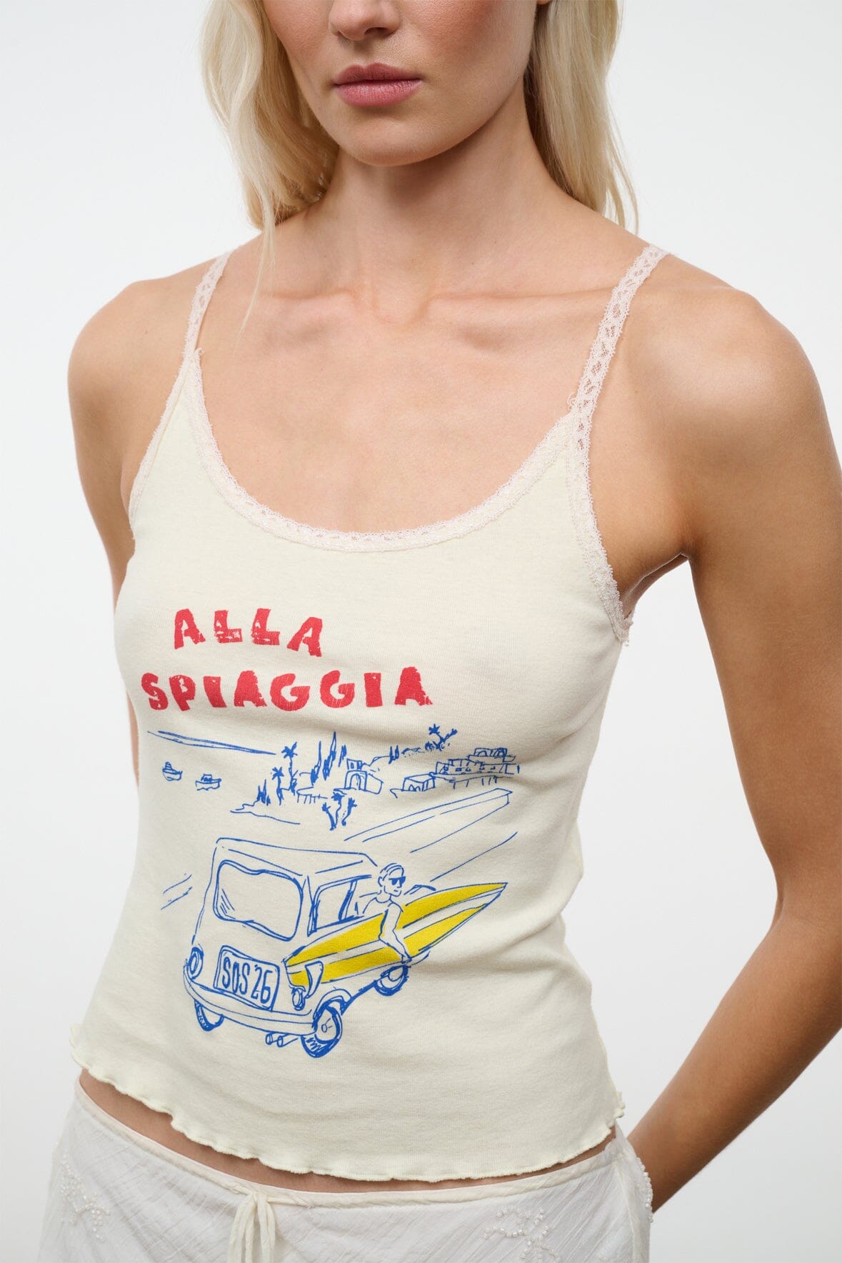 Vatolla Top Alla Spiaggia | STAUD Discount