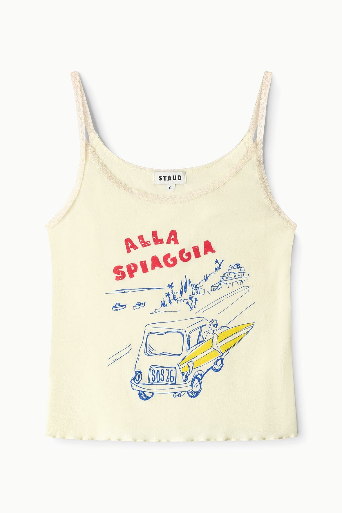Vatolla Top Alla Spiaggia | STAUD Discount