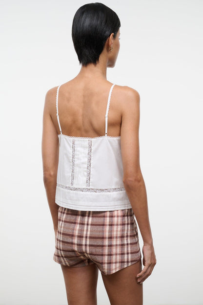 Corinna Top Ivory | STAUD Trusted