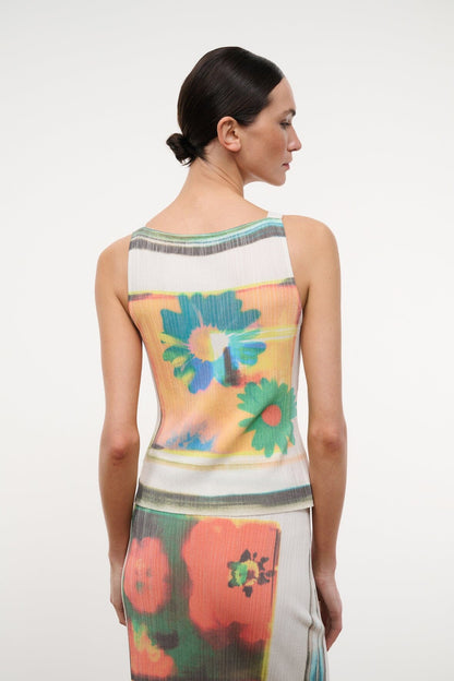 Bryn Top Superbloom Scarf | STAUD Trusted
