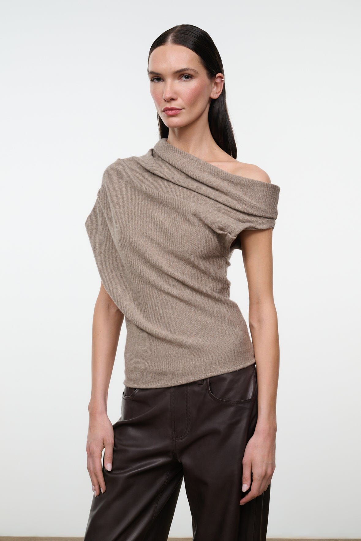 Mabel Sweater Sesame | STAUD Best Price