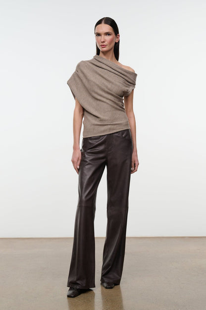 Mabel Sweater Sesame | STAUD Best Price