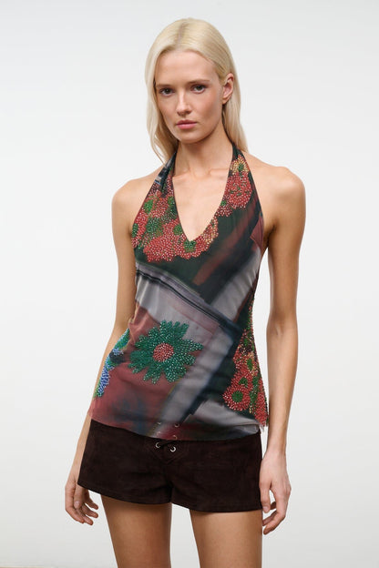 Felice Top Superbloom Scarf | STAUD Best Price