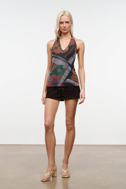 Felice Top Superbloom Scarf | STAUD Best Price