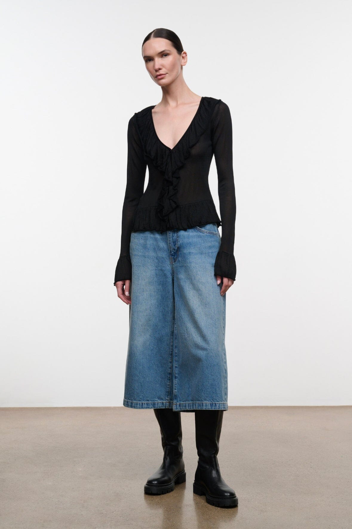 Kiko Top Black | STAUD Signature