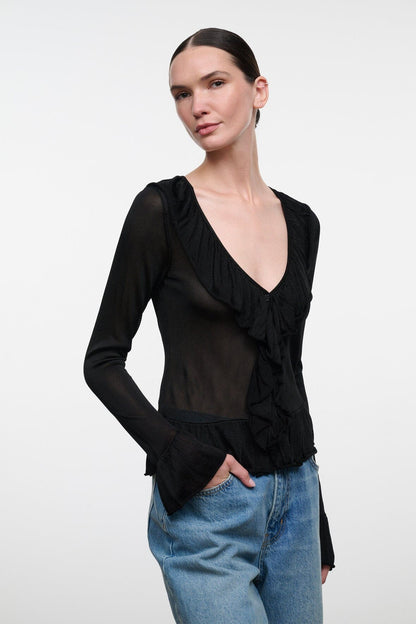 Kiko Top Black | STAUD Signature