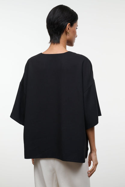 Studio Tee Black | STAUD Trusted