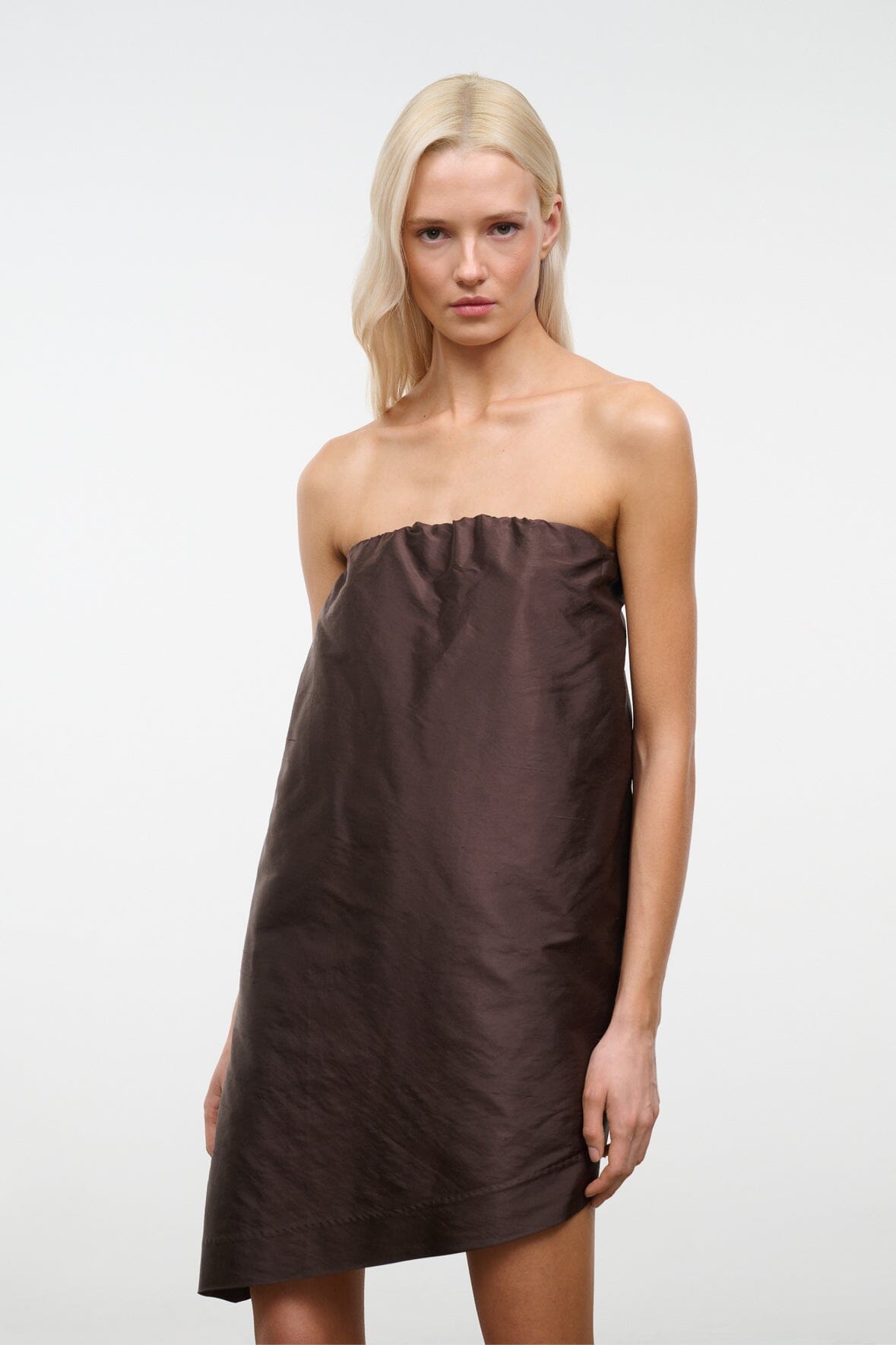 Georgia Silk Convertible Top Earth | STAUD Classic